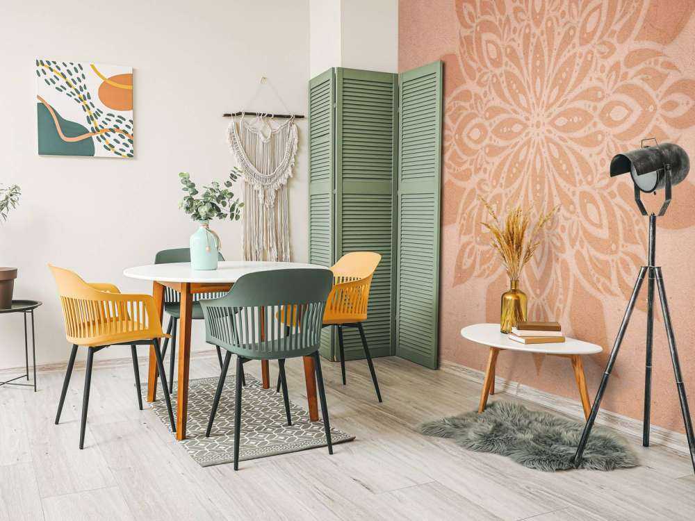 Flor de mandala terrestre