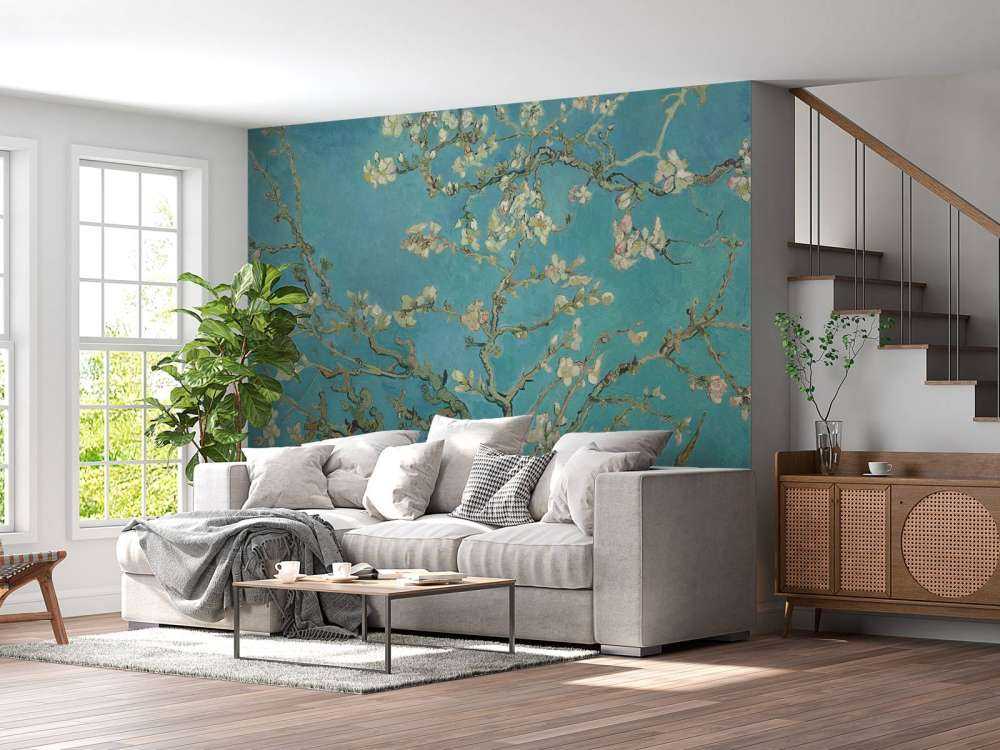 Almendro en flor pintado (Van Gogh)