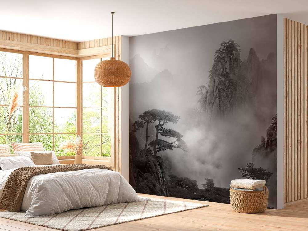 Huang Shan en la niebla
