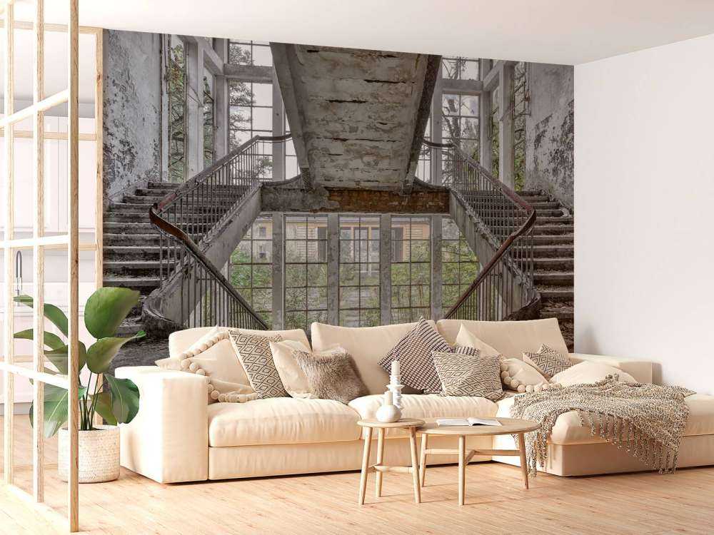 Escalera desierta