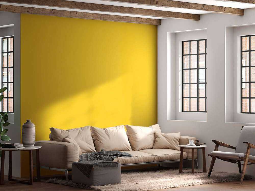 Hormigón amarillo azafrán