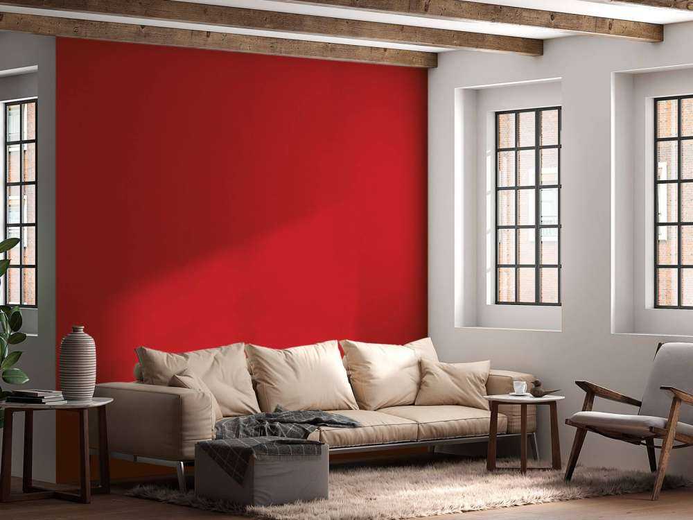 Hormigón rojo rubí