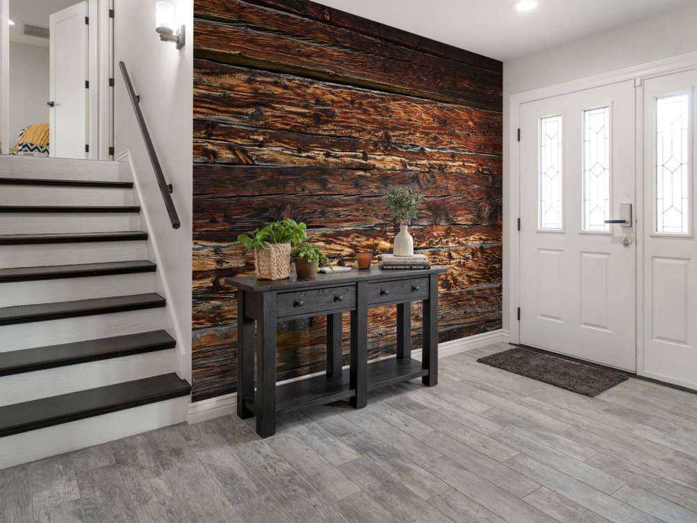 Madera vieja coloreada