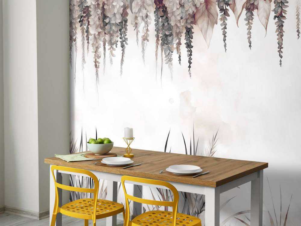 Maravillosa Glicinia Gris