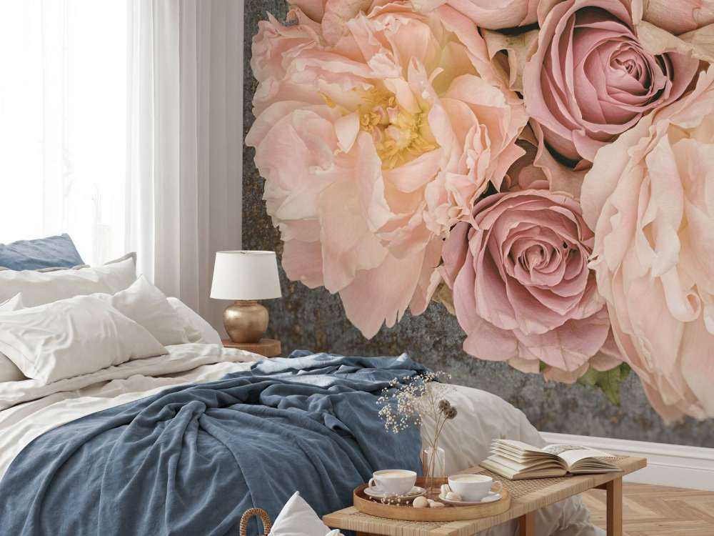 Ramo de rosas vintage