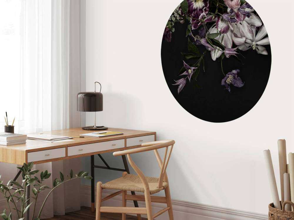 Pared de flores