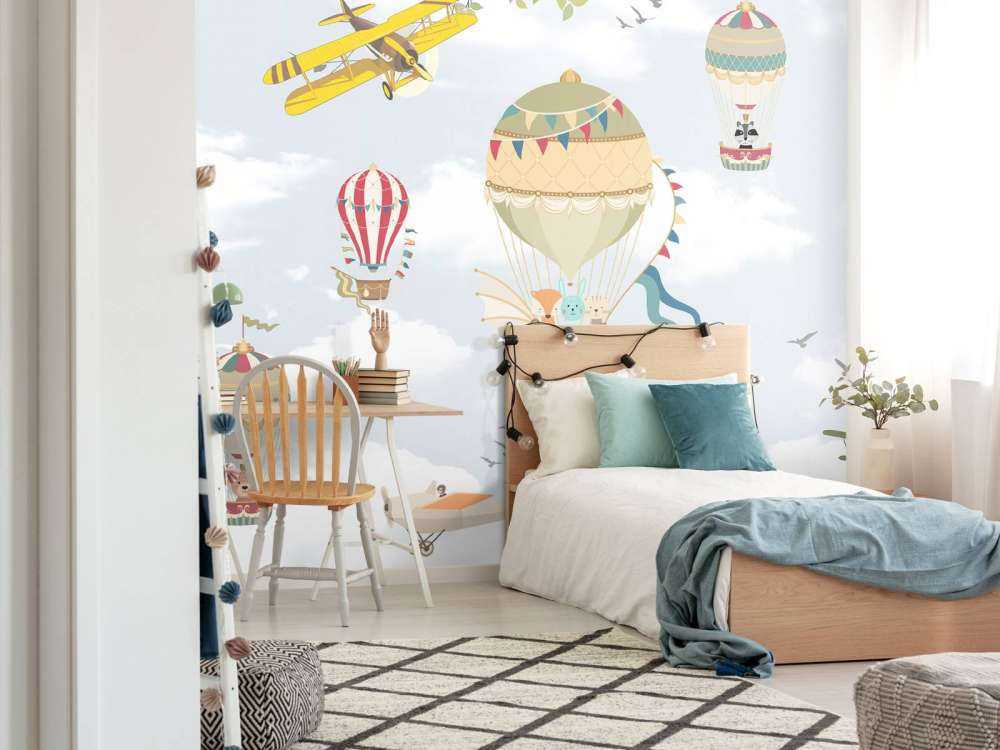Animales en globos aerostáticos