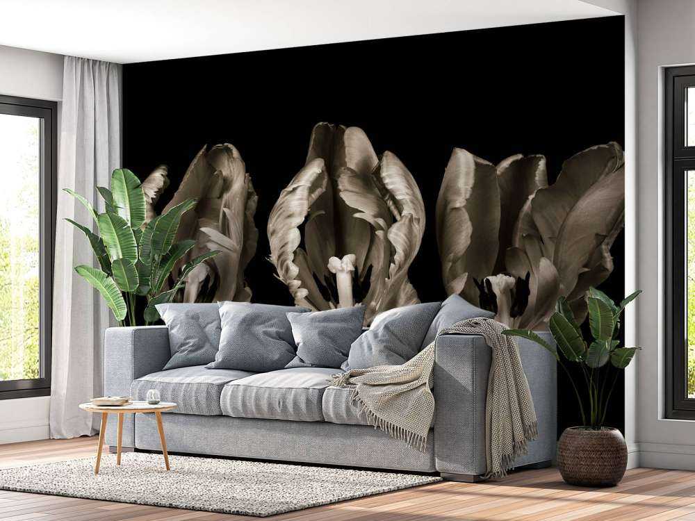 Tres tulipanes