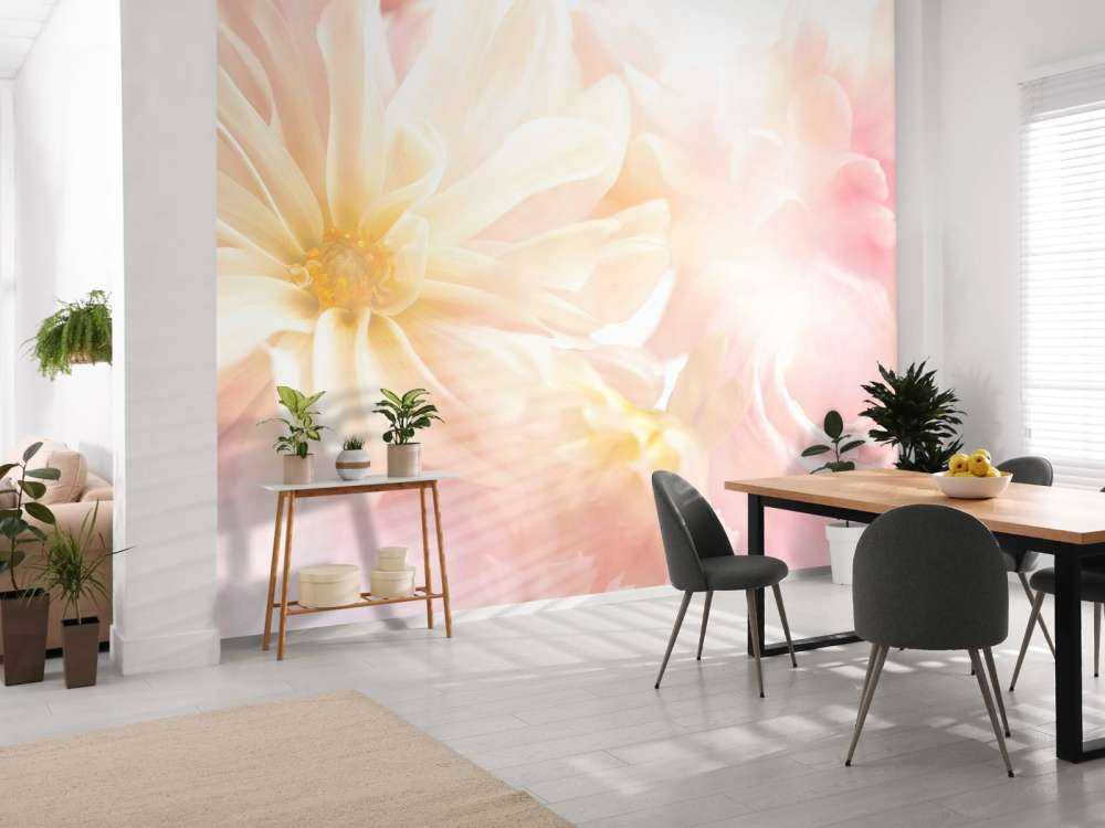 Flores brillantes