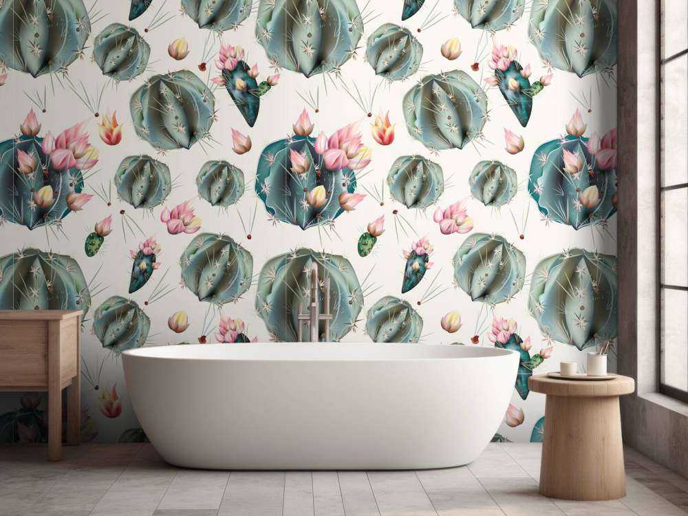 Cactus con flores
