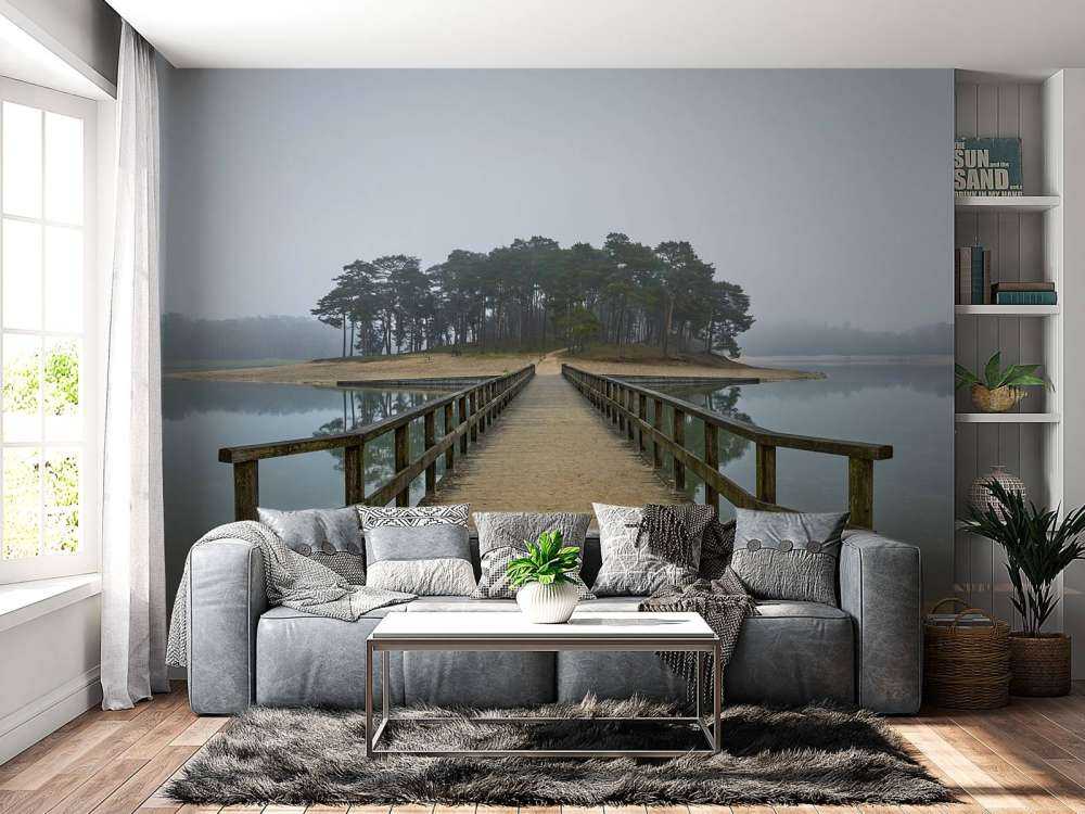 Isla en la niebla