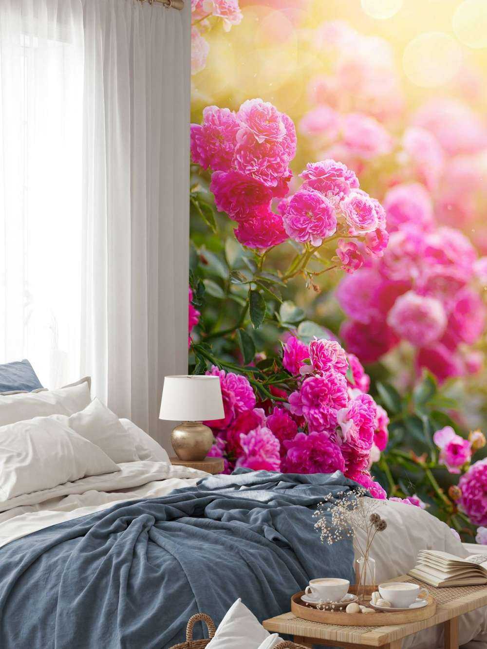 Rosales rosados