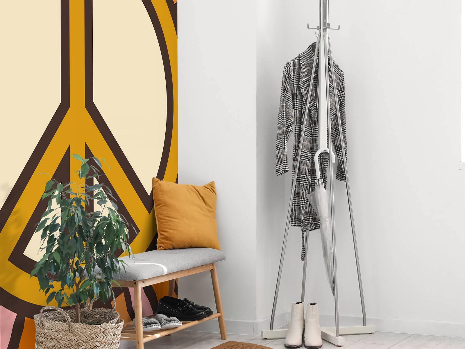 Papel Pintado - Signo de paz, image size:1600x1200