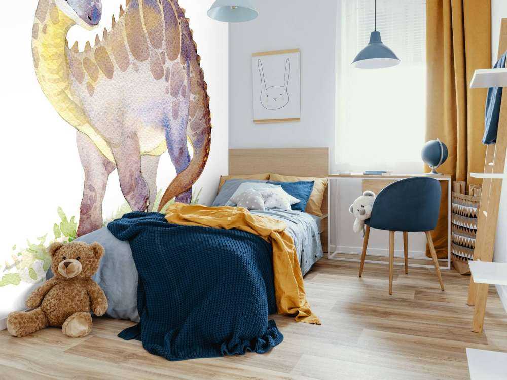 Dinosaurio de la acuarela