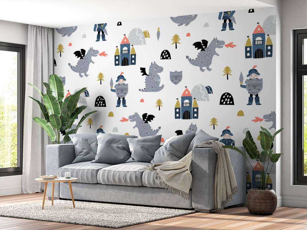 Dinosaurios y caballeros