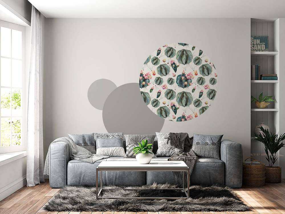 Cactus con flores