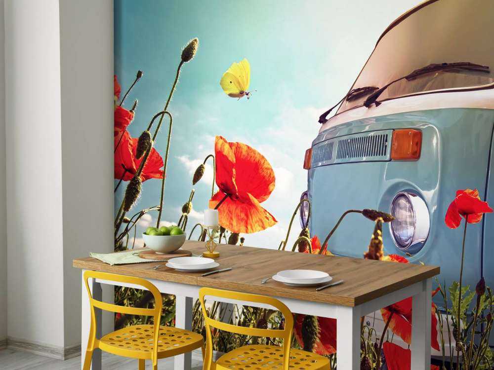 Furgoneta Volkswagen de época