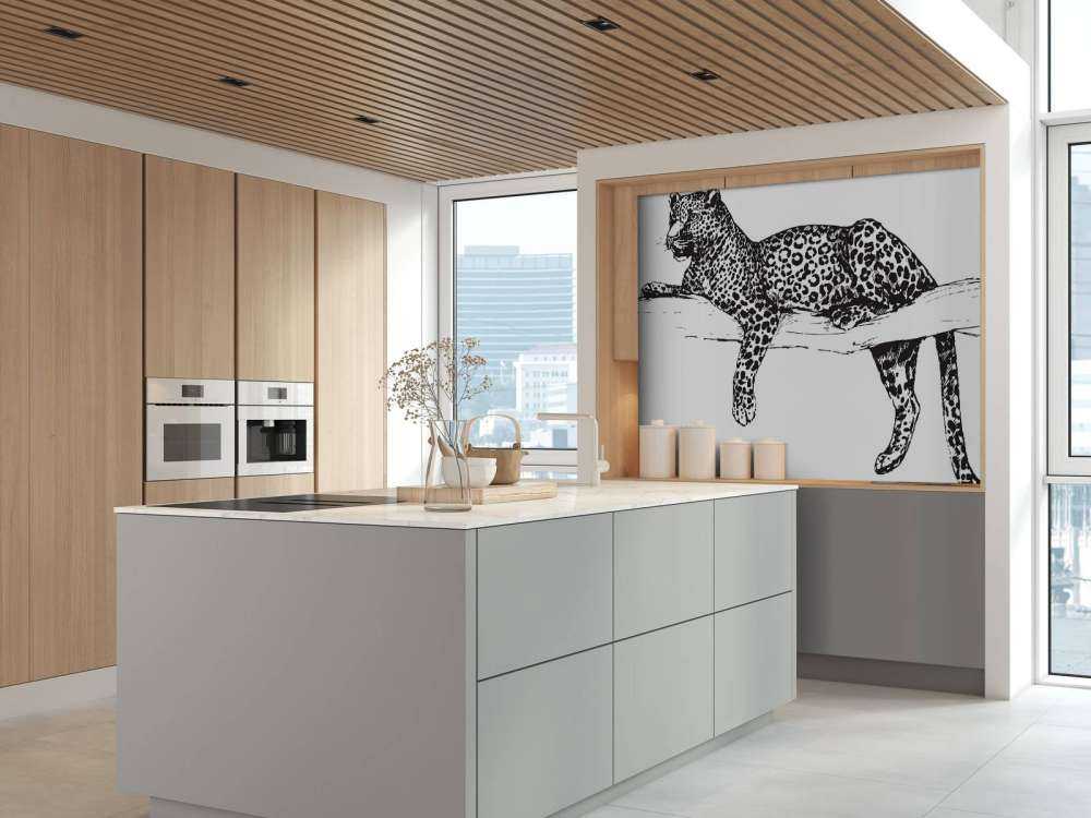 Leopardo dibujado
