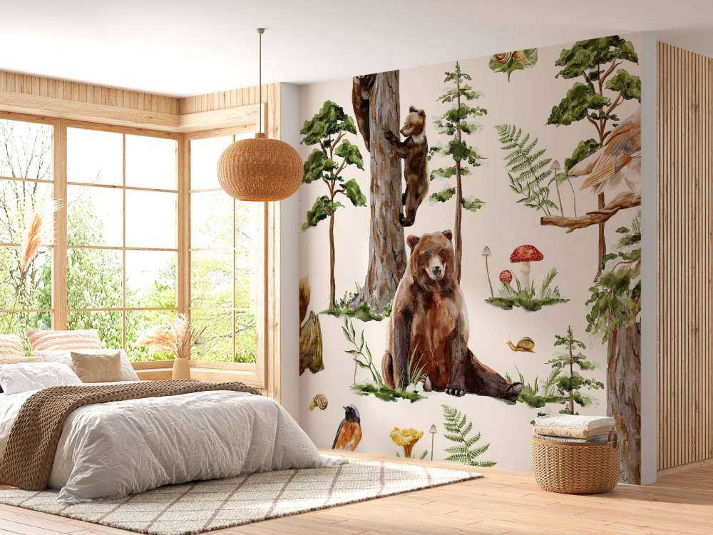 Mosaico de Vida en el Bosque
