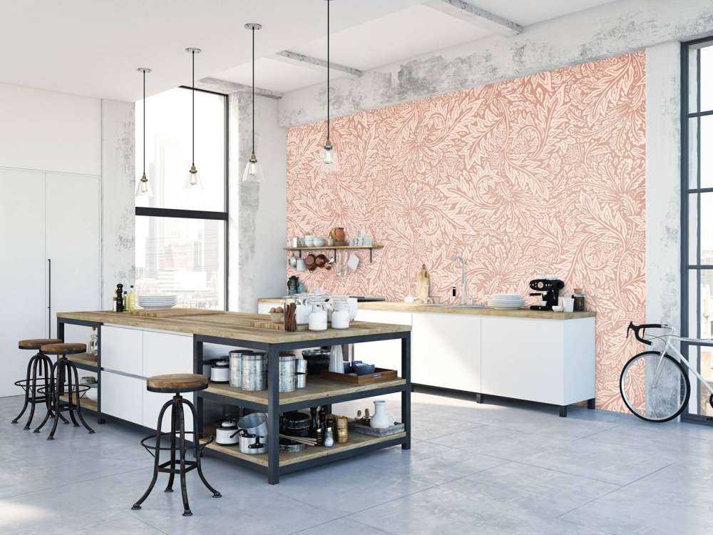 Morris Florals & Leaves - beige
