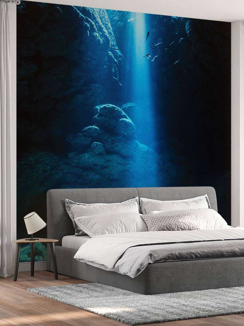 Luz en una cueva