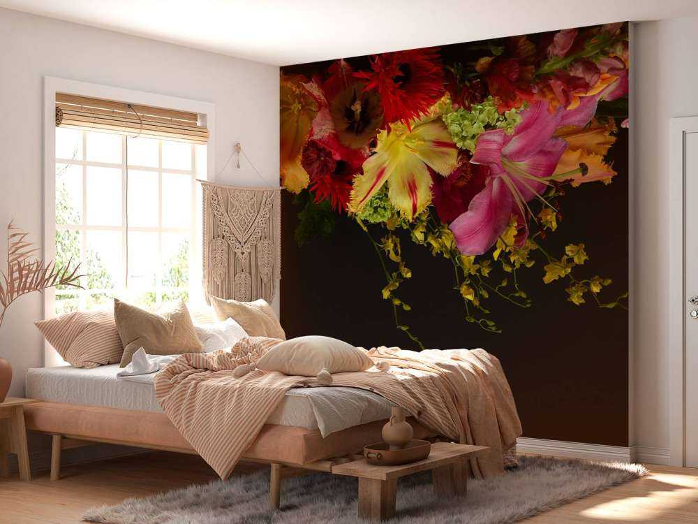 Flores de colores
