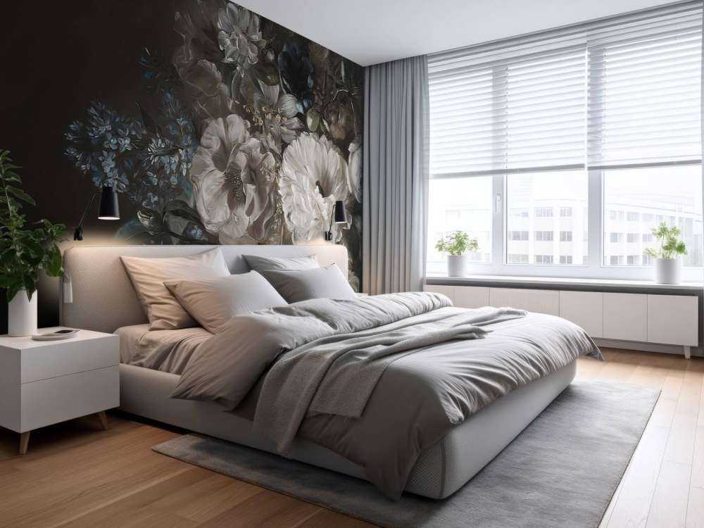 Ramo con lila blanca