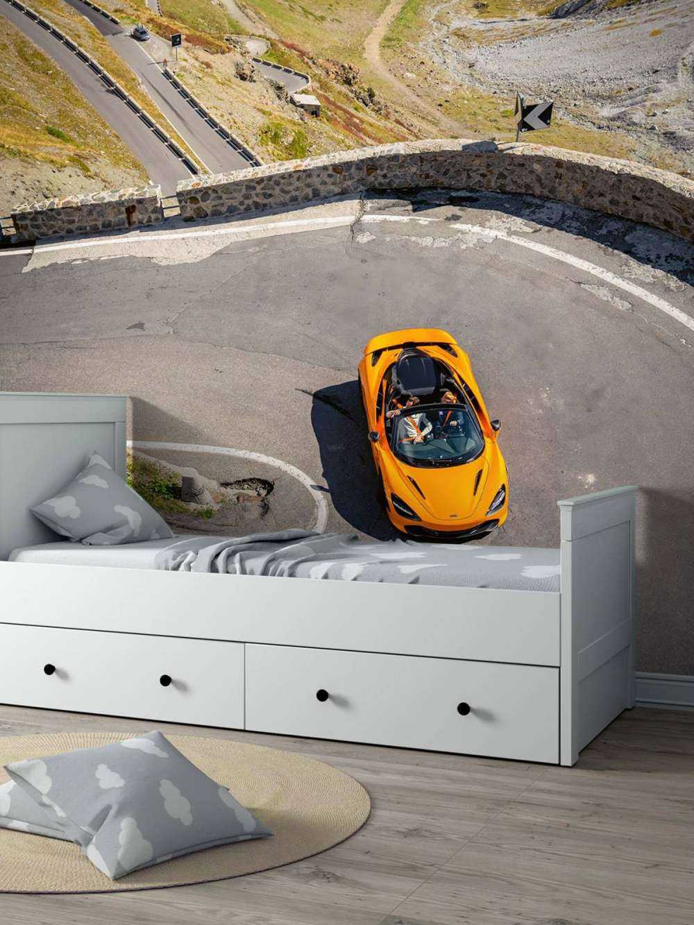 McLaren en Stelviopas - color