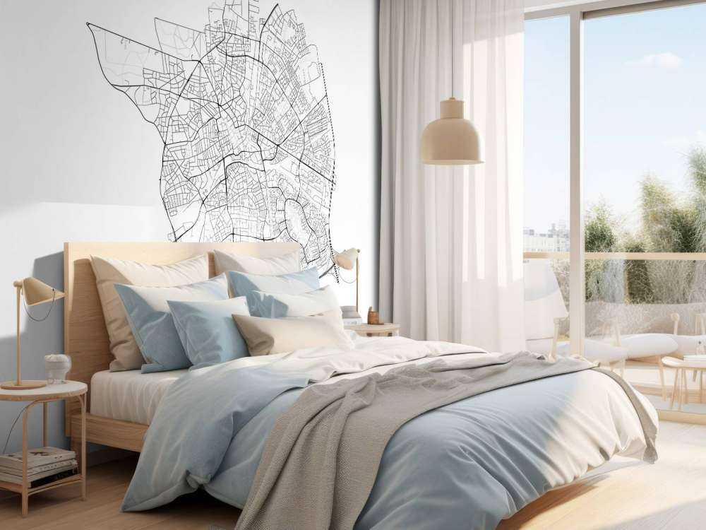 Mapa de Apeldoorn, blanco
