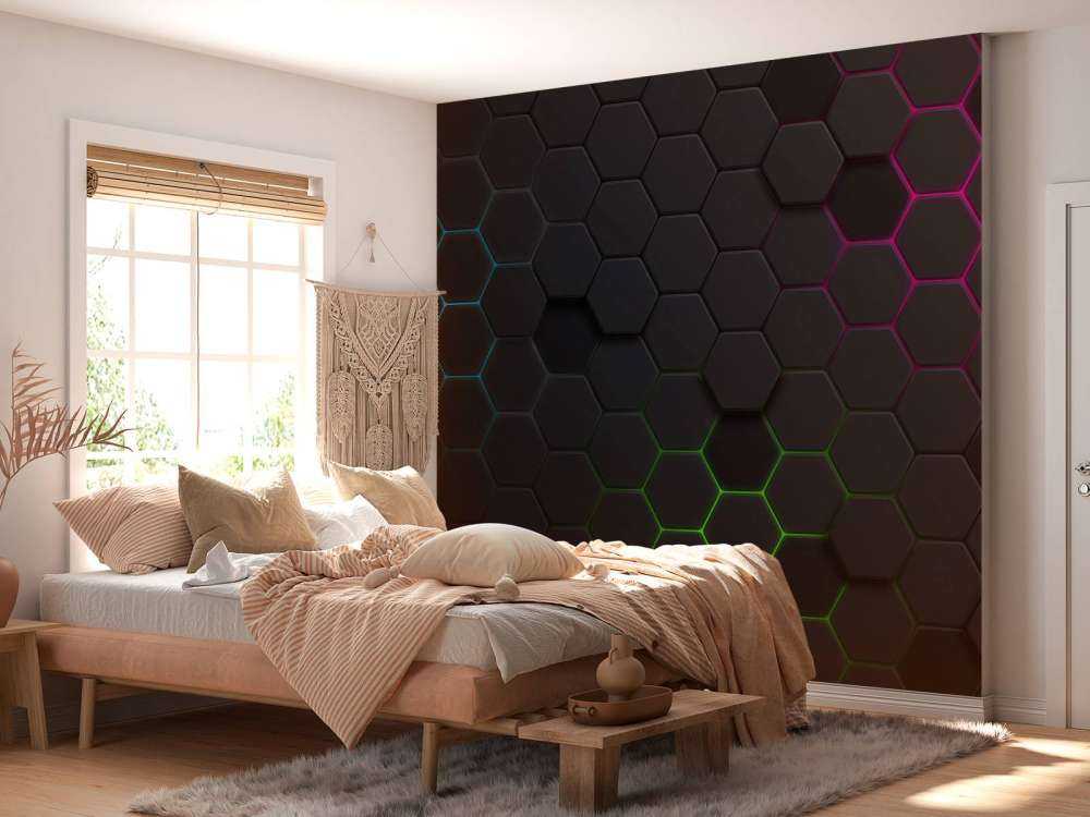 Hexágonos luminosos