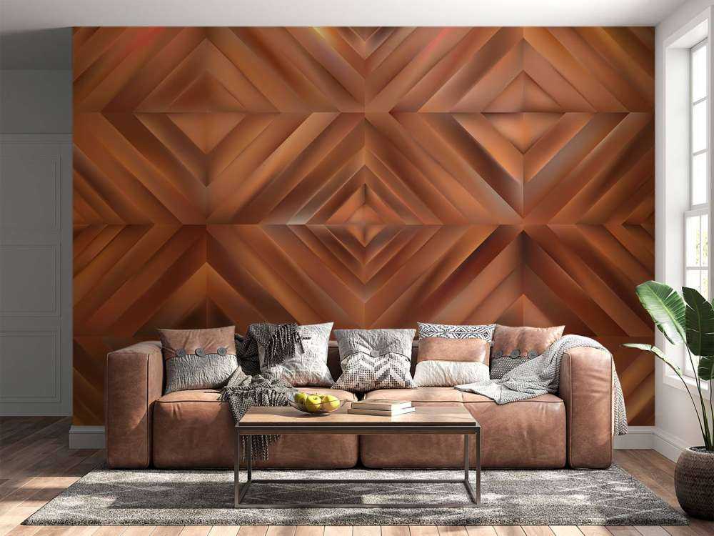Fondo abstracto de cobre
