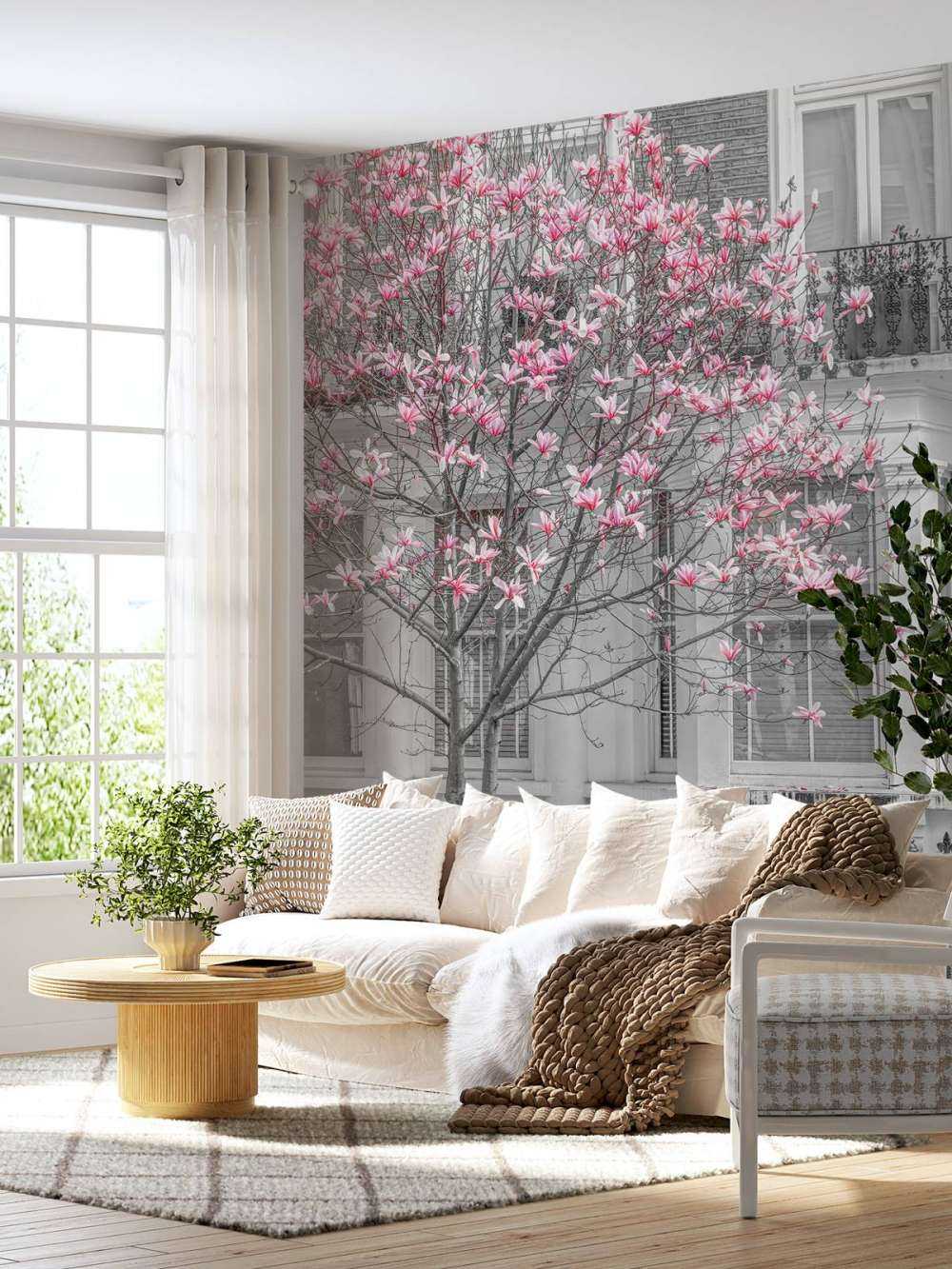 Magnolio en flor