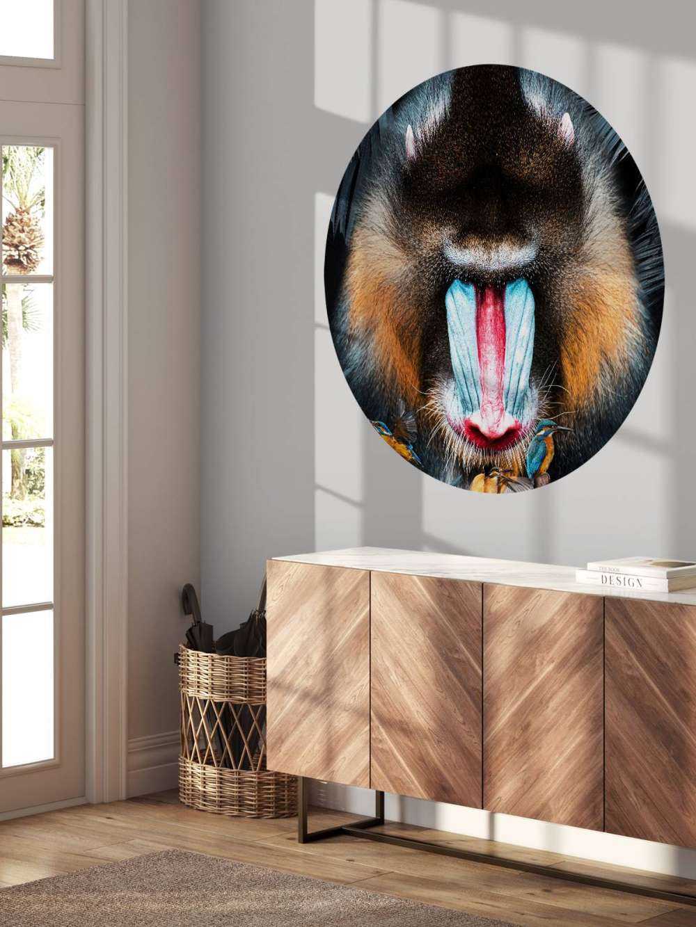 Mandrill Retrato