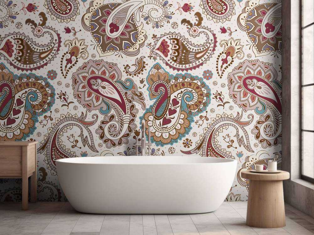 Fondo de flores de colores