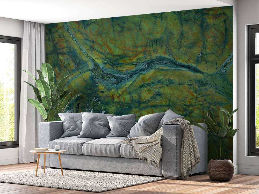 Mármol de color verde