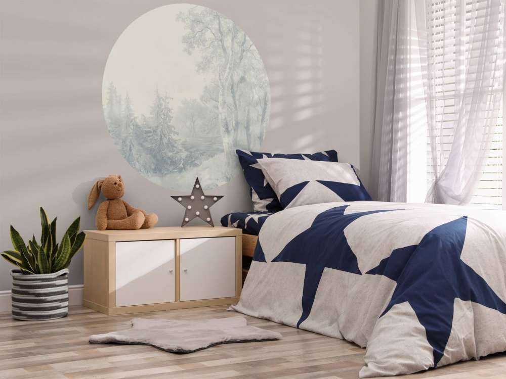 Paisaje Forestal Azul #1