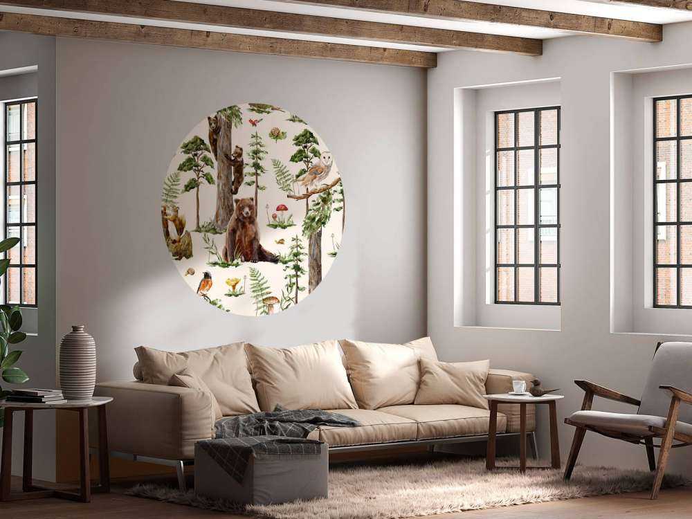 Mosaico de Vida en el Bosque