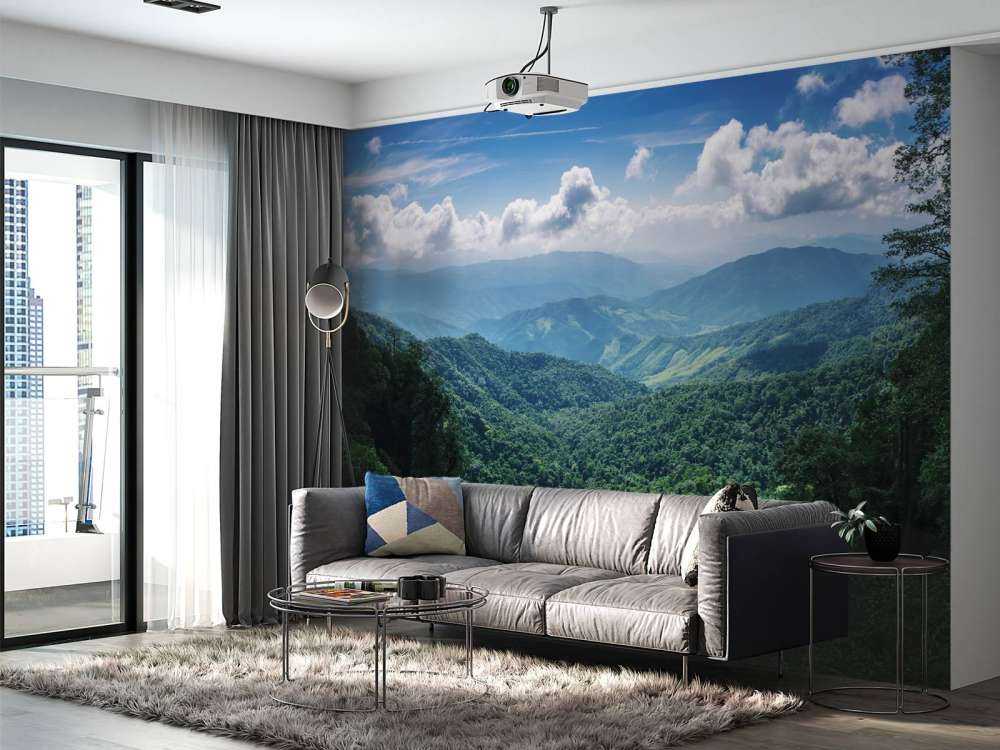 Bosque tropical verde