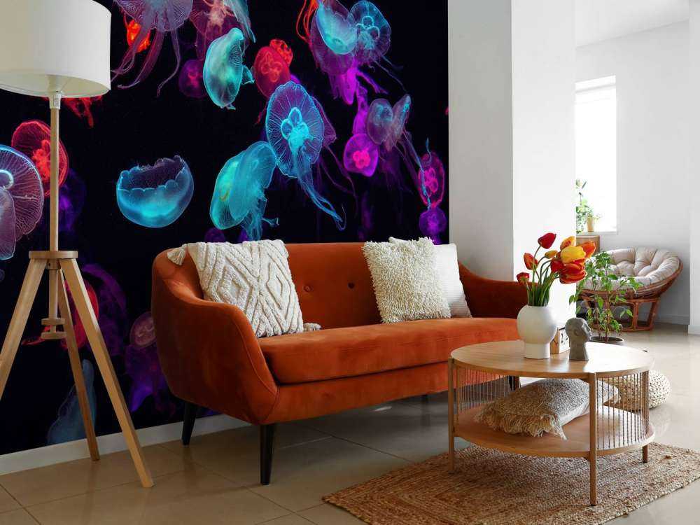 Medusas de colores