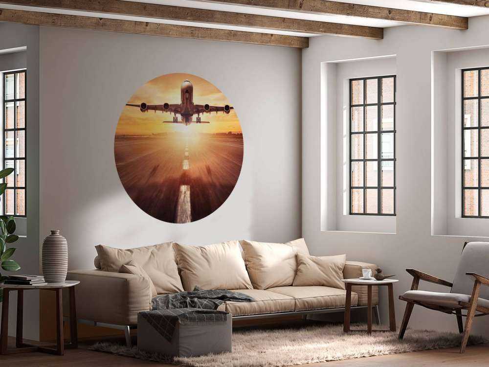 empapelado fotográfico avión
