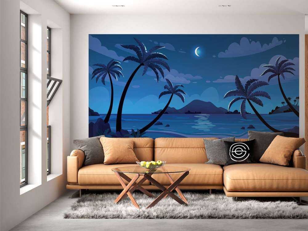 Hermosa vista nocturna