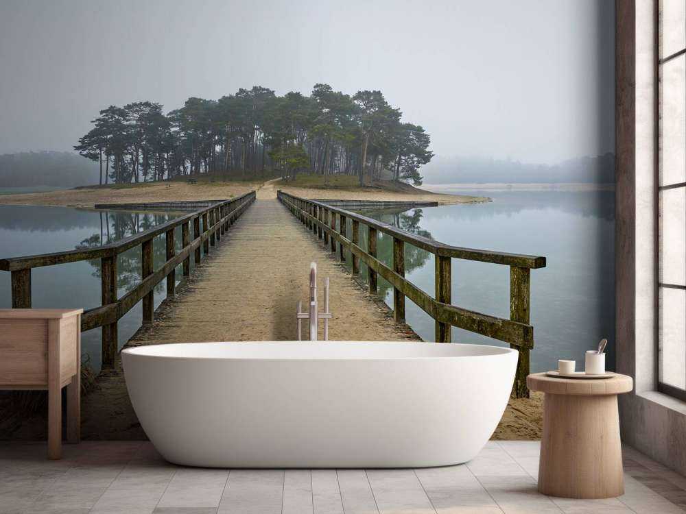 Isla en la niebla