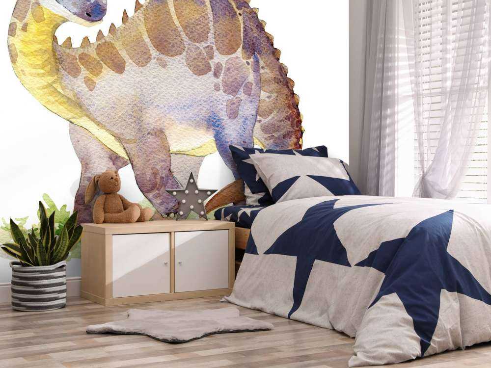 Dinosaurio de la acuarela