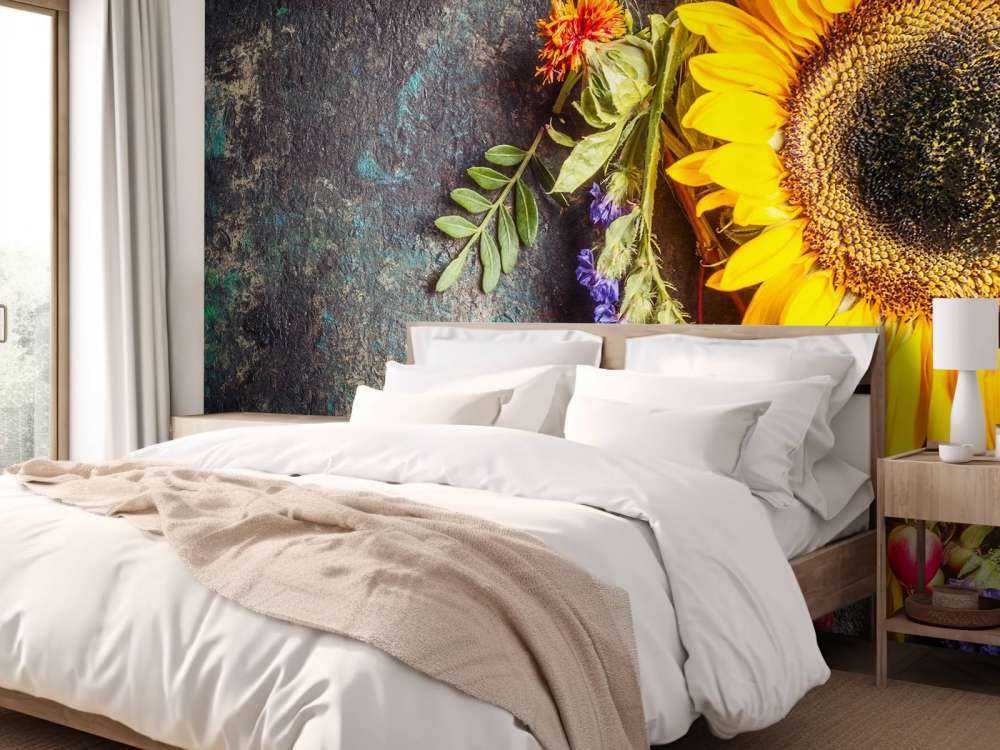 Imagen floral de otoño