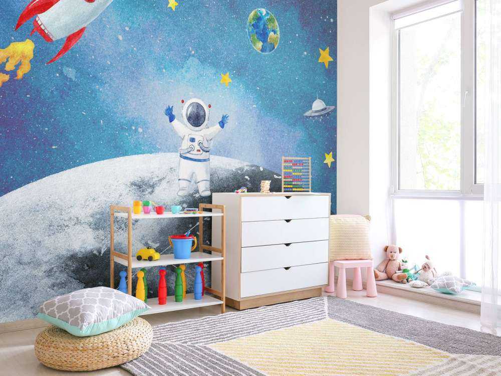 Astronauta en la Luna