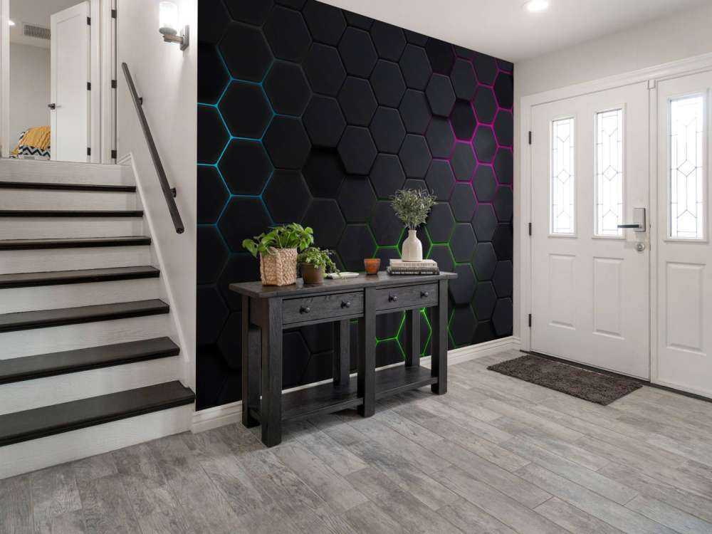 Hexágonos luminosos
