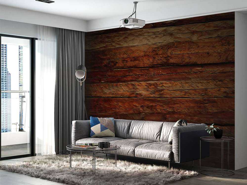 Pared de madera