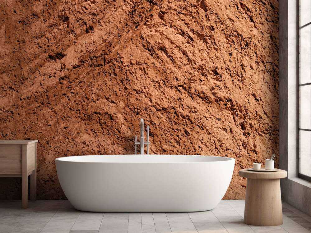 Estructura gruesa de terracota