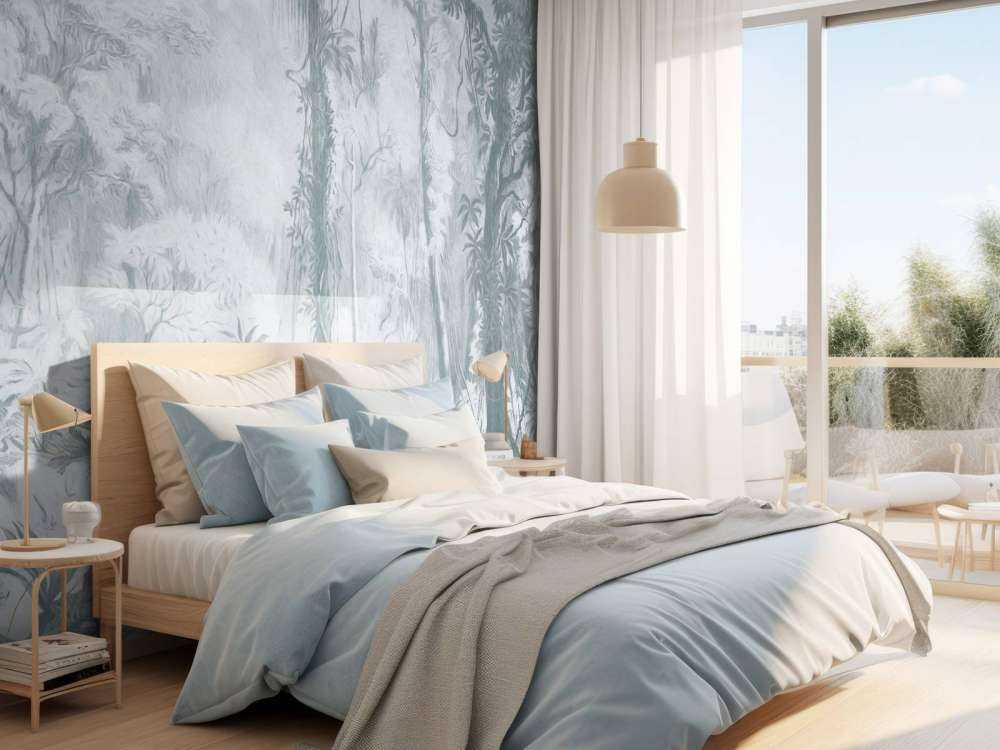 Bosque tropical - azul