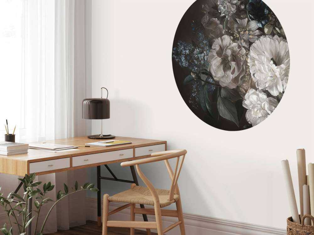 Ramo con lila blanca